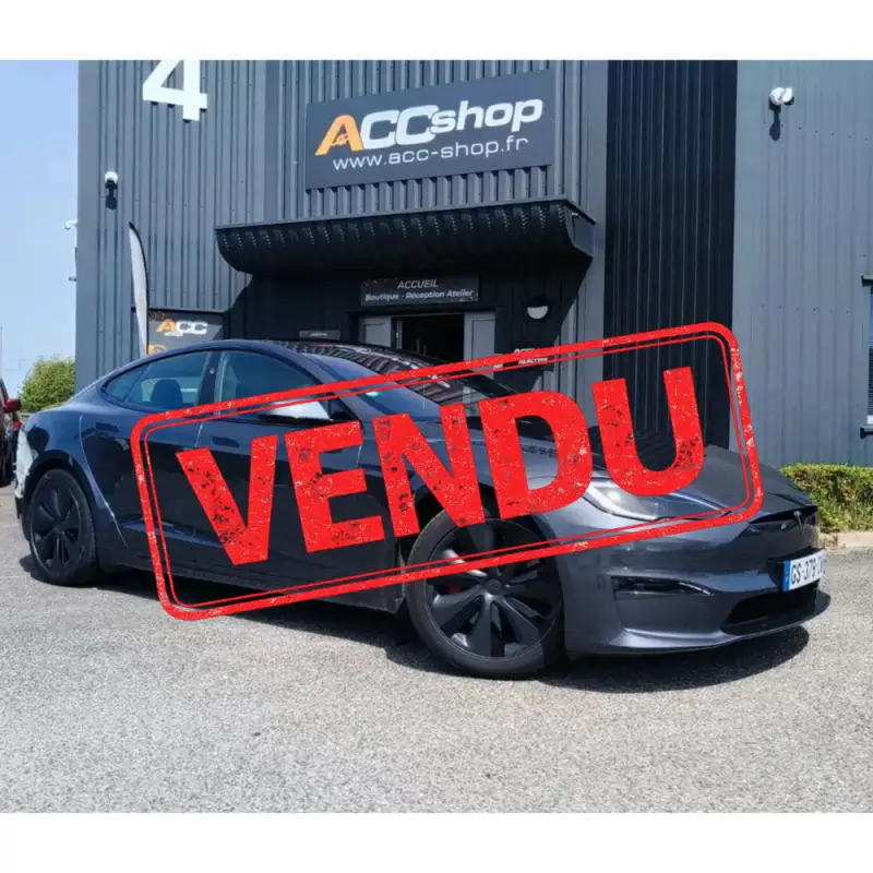 Tesla Model S Plaid | Origine France | 1ère main | TVA | Volant normal | Attelage | 8 roues